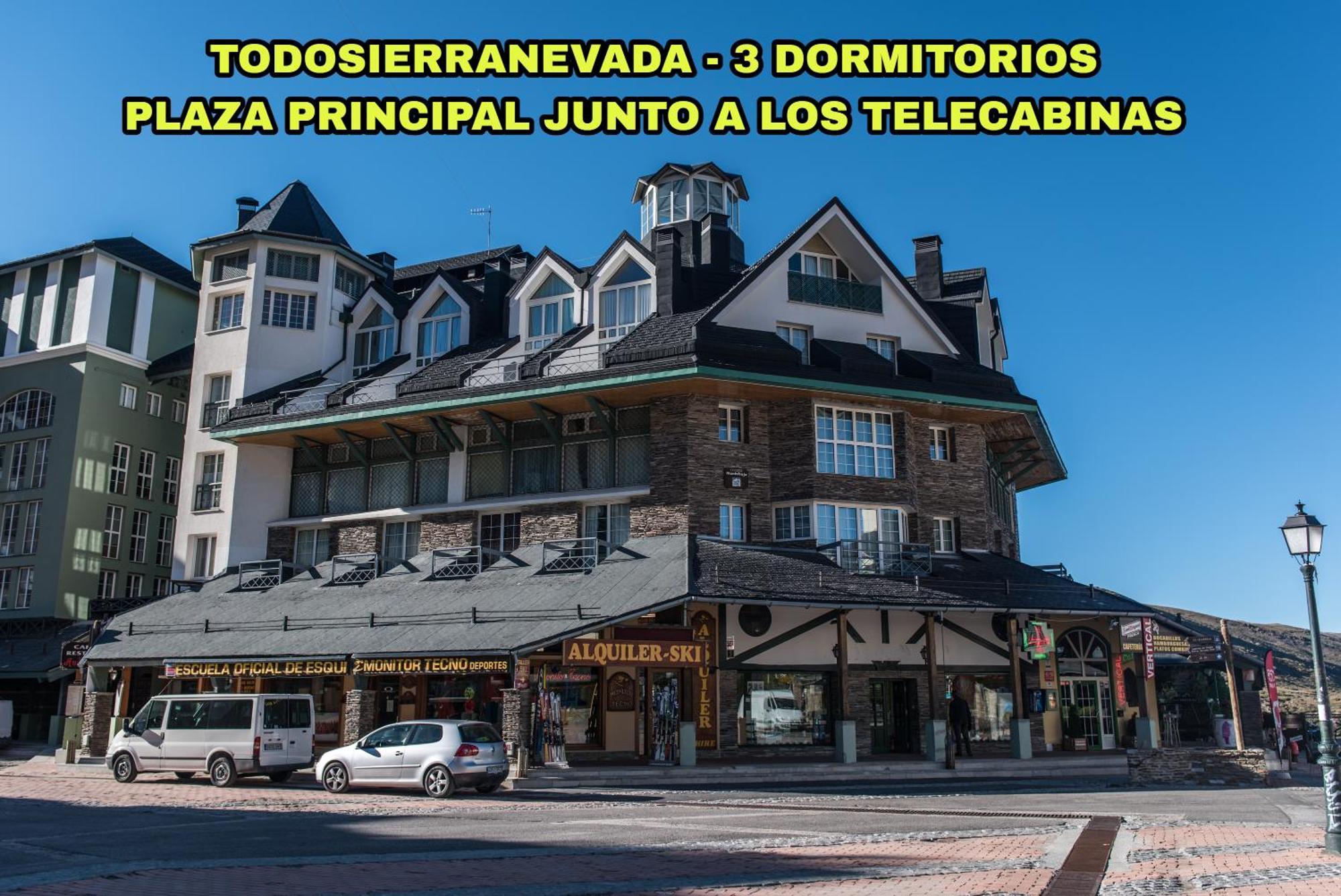 Ski & Snow Apartmentos By Todosierranevada - Plaza Principal Junto A Los Telecabinas 塞拉内华达 客房 照片